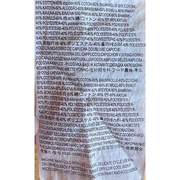 Vans Outline Drop V Men's Port Royale Pullover Hoodie Size XL - Picture 9 of 9